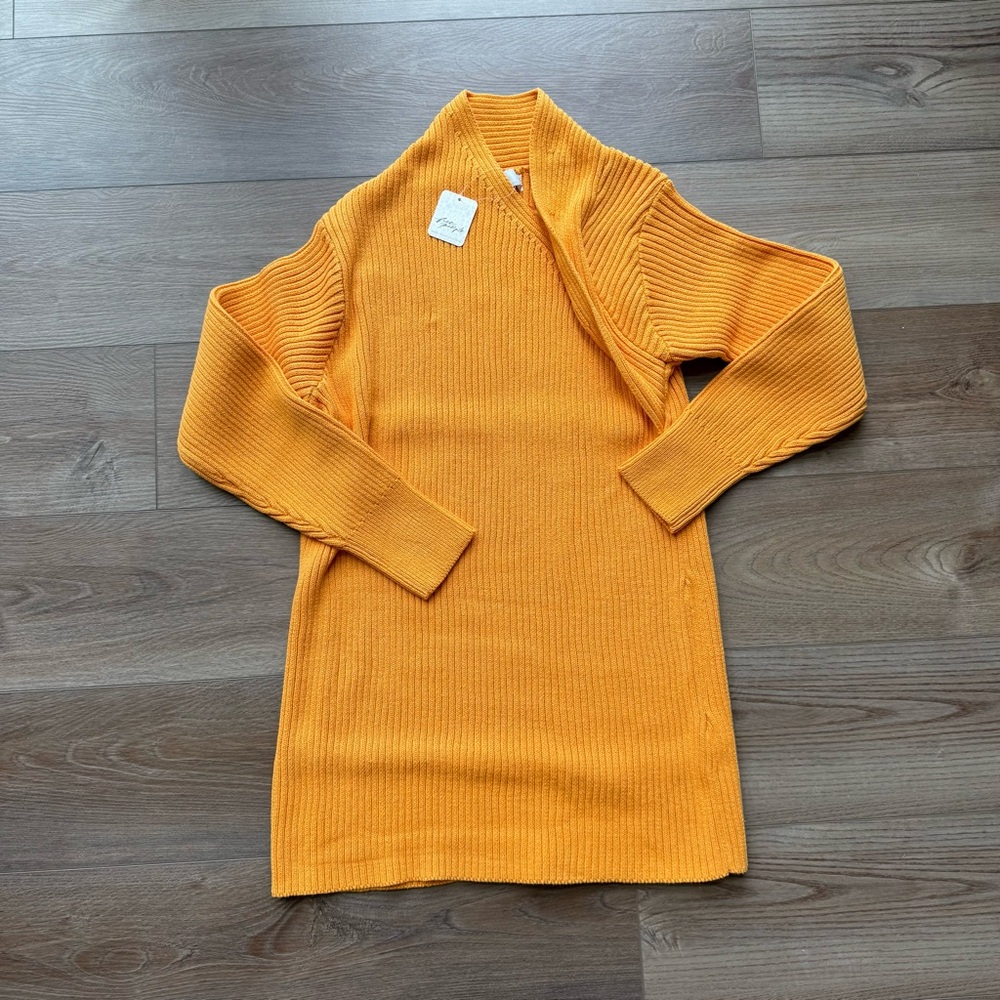 Women’s Free People Free-est Alba Sweater Tunic Orange